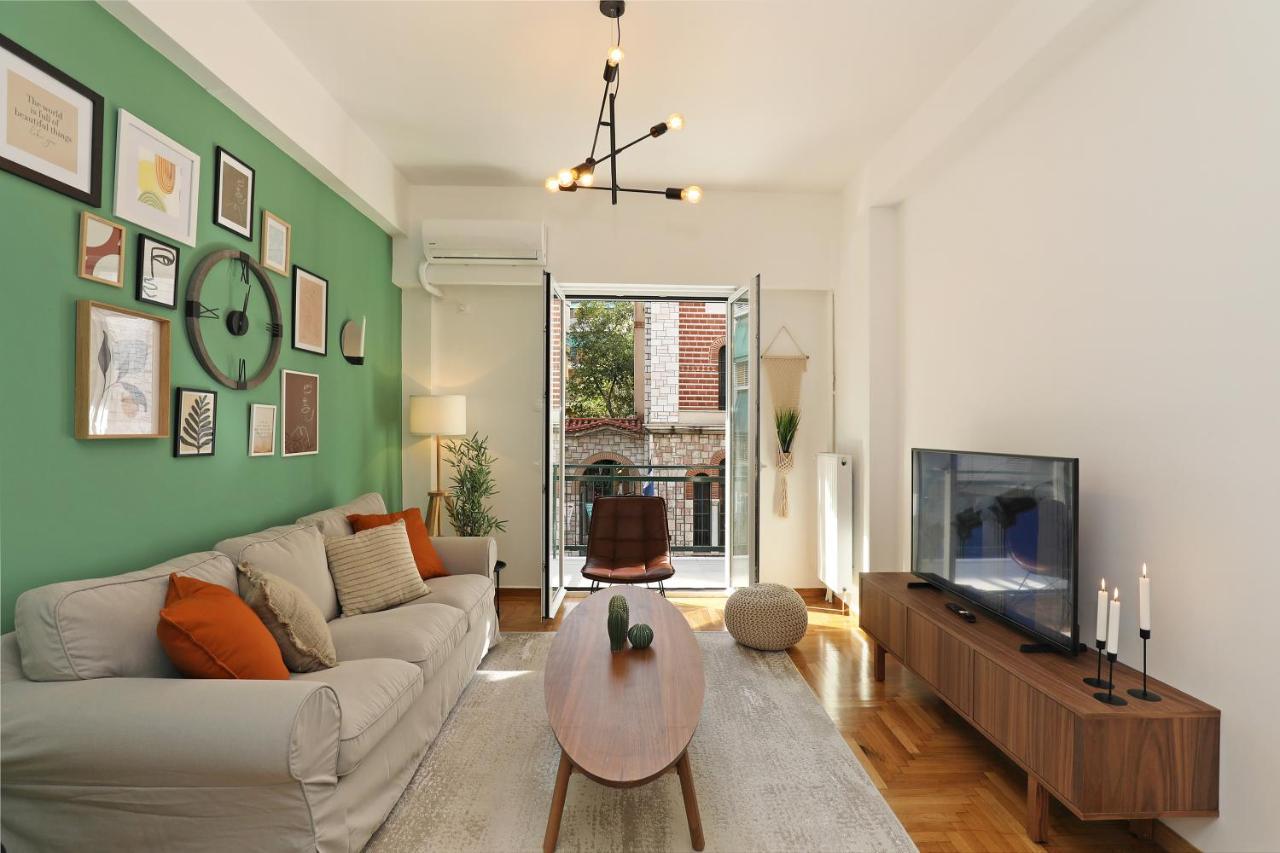 Ferienwohnung Charming Koukaki - Greecing Athen Exterior foto
