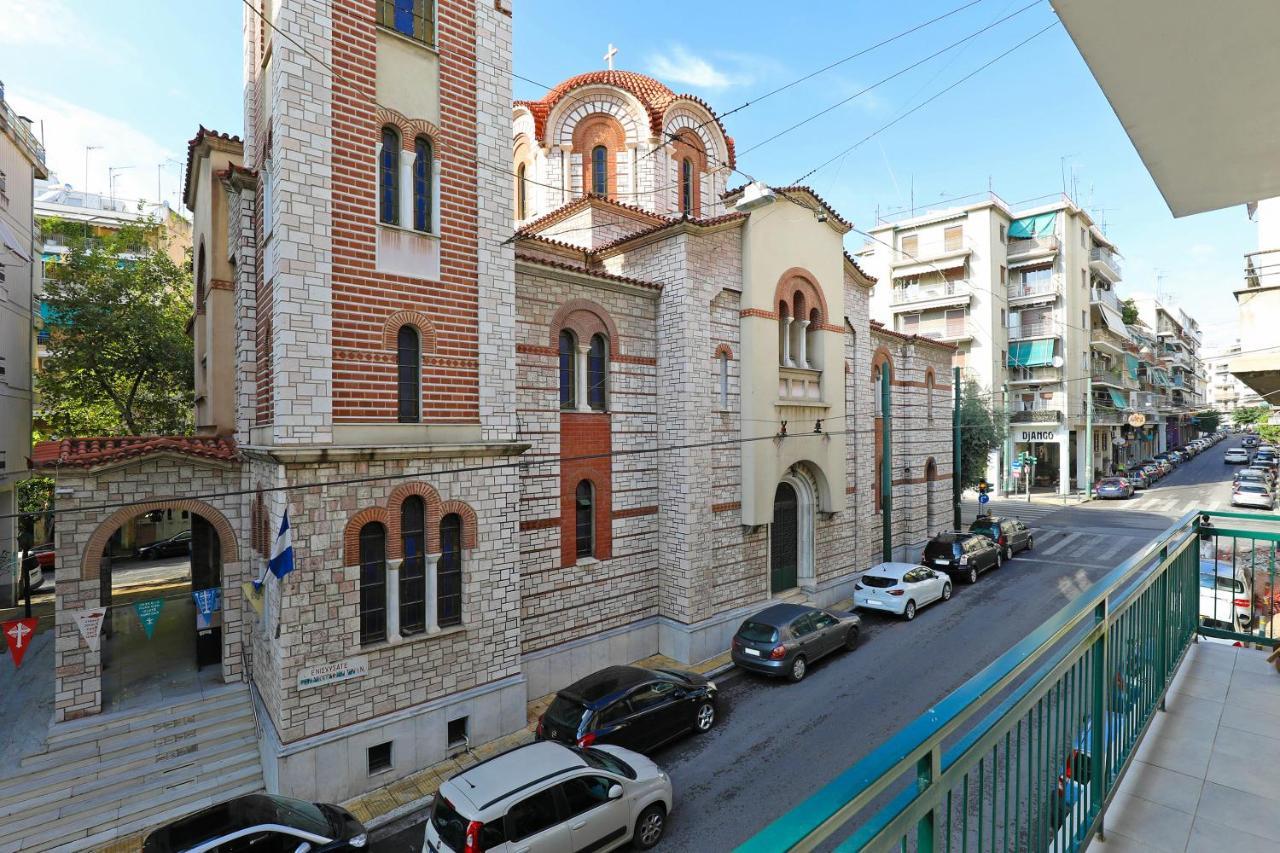Ferienwohnung Charming Koukaki - Greecing Athen Exterior foto