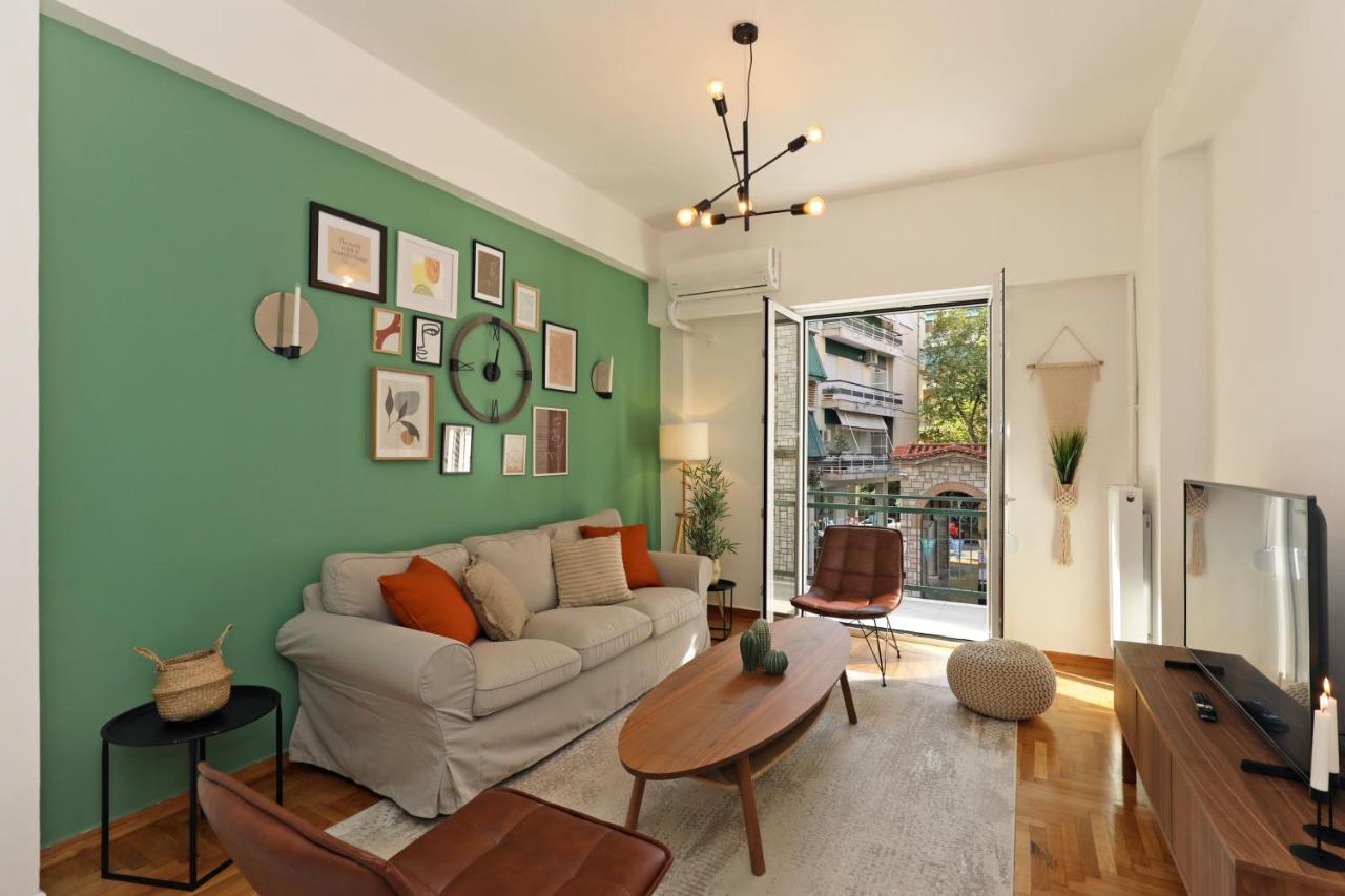 Ferienwohnung Charming Koukaki - Greecing Athen Exterior foto
